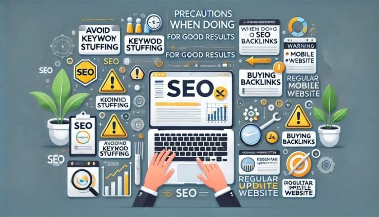 10 ข้อควรระวัง ในการทำ SEO เพื่อผลลัพธ์ที่ดี